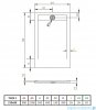Radaway Teos F brodzik 210x90cm czarny HTF21090-54